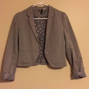Gray Blazer